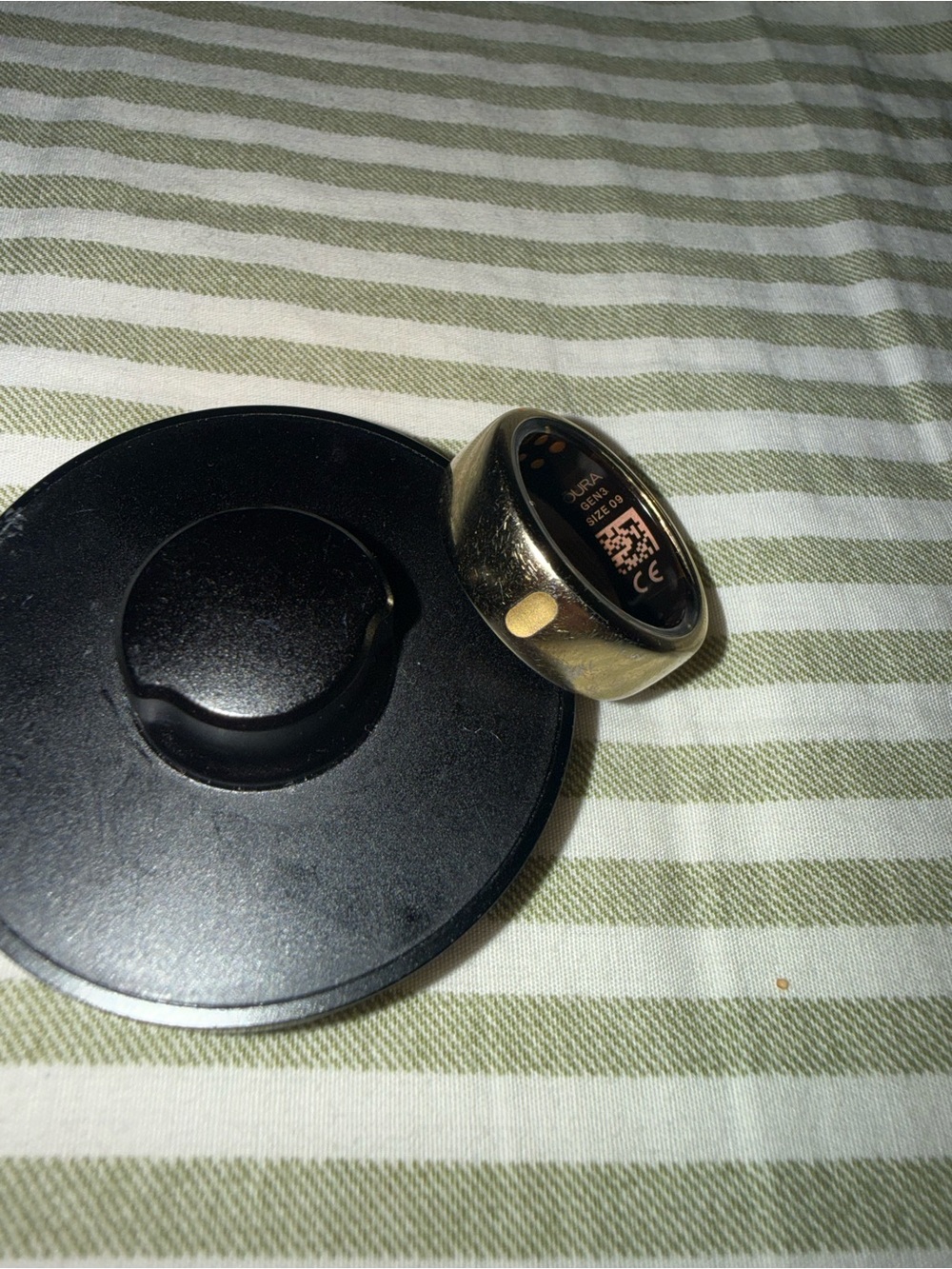 Gold Oura Ring Gen 3 Size 9